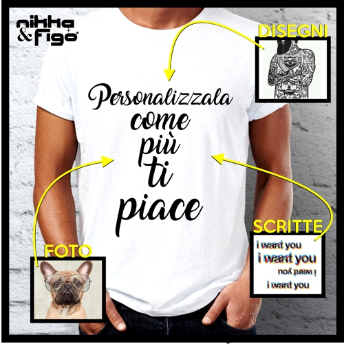 My Digital Print T-Shirt Maglietta Uomo Divertente, Finchè c'è Birra c'è  Speranza, Frasi Comica Estate